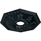 Ekena Millwork Nottingham Ceiling Medallion (Fits Canopies up to 4 5/8"), 18"OD x 3 1/2"ID x 1 1/2"P, Night Shade CM18NTNSF - alternate 2